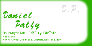 daniel palfy business card
